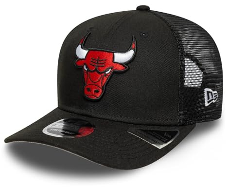 New Era 9Seventy Bulls Strech Trucker Cap Basecap Baseballcap Truckercap Meshcap Herren - mit Schirm, Snapback Frühling-Sommer Herbst-Winter Frühjahr Sommer Herbst
