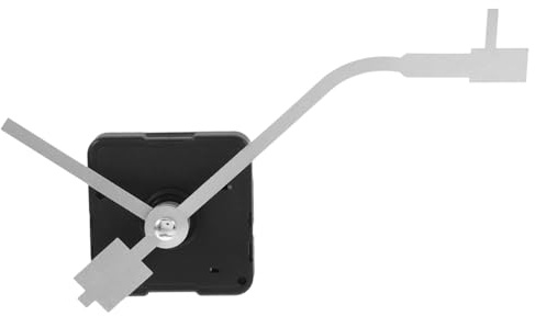 HOMSFOU Uhrwerk Ersatzset Mit Vinyl-Schallplatten-Design Leises Quarz Uhrwerk Und Uhrzeiger Für DIY Wanduhr Reparatur Präzises Für Wohnkultur Und Bastelprojekte