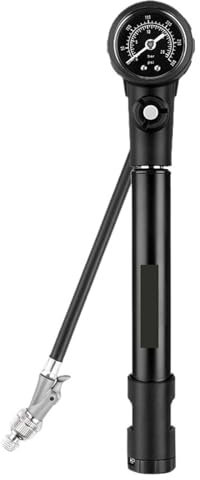 Pompa Per Bicicletta Pompa ad aria for sospensione MTB da 300 psi Pompa for forcella for ammortizzatori for bicicletta Gonfiatore for pneumatici for bici Pompaggio for pneumatici mini calibro Pompa Bi