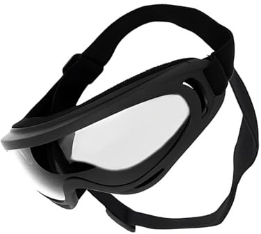 Shockproof Dog Eye Protector Flexible Frame Sunglasses Adjustable Strap Pet Goggles Ski Mountain Hiking Gear Windproof Pet Eyewear