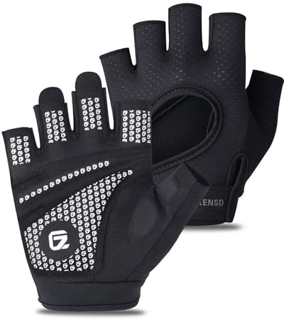 GADIEMKENSD Gants d’entraînement Protection complète de la Paume, antidérapants, Respirants, Soutien Ergonomique, Unisexes, adaptés à Divers Exercices