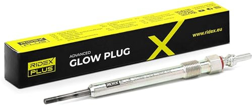 RIDEX PLUS Diesel Glühkerze 4,4V Schlüsselweite: 10mm Gewindemaß:M 10 x 1 Glühkerzenausführung:Drahtglühkerze ohne Drucksensor Kompatibel mit VW Golf 7 Schrägheck 5G1, BQ1, BE1, BE2 Golf 6 5K1, AUDI