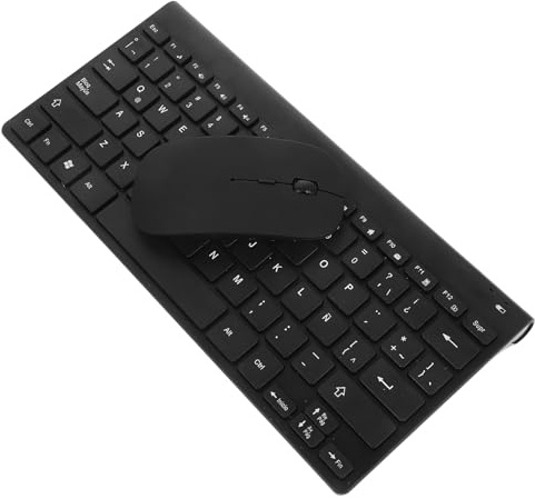 GARIOUANS Wireless Keyboard Mouse Combo for Computer Easy to Use Wireless Keyboard and Mouse for Office Work and Home Use