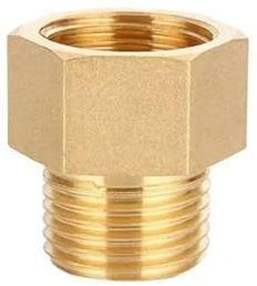 Adaptador de unión de tubería de latón roscado macho y hembra con un diámetro de 1/8 1/4 3/4 1/2 1 3/8(2 to 3)