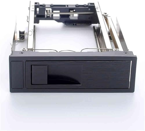 for Hard Drive Cage 3.5 Inch 5.25 Bay Stainless Steel Internal Hard Drive Mounting Bracket Adapter 3.5 Inch Hard Drive Moving Frame