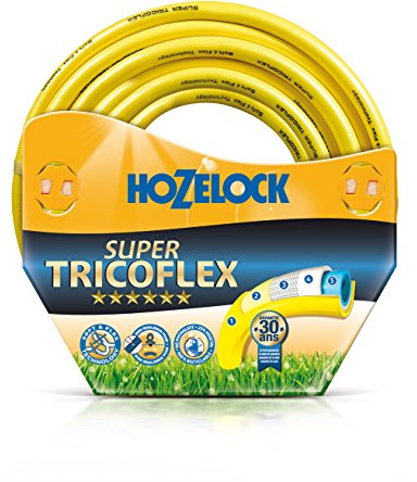 Hozelock Super Tricoflex 00110140 Ultimate Multi Garden Hose - Diameter 12.5 mm / Length 100 m
