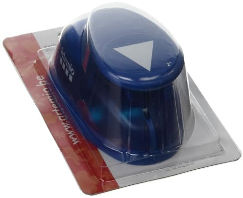 Artemio Riesen-Hebelstanzer 5 cm Dreieck, Kunststoff, blau