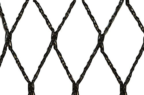 Filet Anti-Oiseaux - Maille de 35mm Noir 10m x 10m