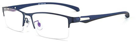 WFENG Anti-Blau Harz Harz Lesebrille,High-Definition-Mode Ultraleichte Lesebrille Für Männer Und Frauen Zoomen/Blau / +2.5