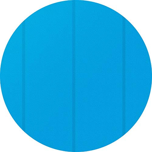 tectake® Bâche chauffante Piscine Ronde Ø4,55m Bleu Bâche de Protection & Chauffage Piscine Hors Sol Spa Piscines tubulaires, Adaptable à la Taille souhaitée, Chauffage Solaire