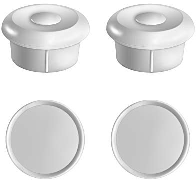 Norjews Child & Baby Safety Magnetic Keys for Cupboard Drawer Locks, Baby Proof Cabinet Lock Magnet Key Replacement, 2 Keys