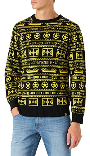 Dortmund Unisex BVB-Weihnachtspullover Pullover (1er Pack)