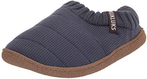 MUK LUKS Tanver Hausschuhe für Herren, Schwarz, 42 EU