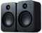 Marley House of Get Together Duo Altoparlanti da Scaffale - Bluetooth con ingresso AUX, compatibili con giradischi e lettori di vinili, altoparlanti attivi HD, design sostenibile, Nero