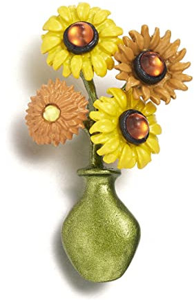 Equirider Pflanze Blume Emaille Brosche Ahorn Blatt Gänseblümchen Tulpe Bouquet Korb Glocke Orchidee Rose Blume Revers Pins Hochzeit Schmuck