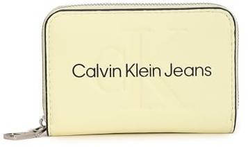 Calvin Klein Geldbörse Accordion Zip Around Sherbert hellgelb