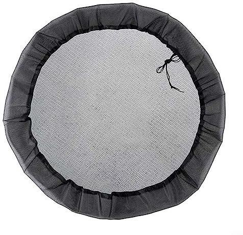 1 Packung 120 cm Regentonne Netz, verstellbare Regentonne Mesh Abdeckung Schutz Deckel Regen Ernte Werkzeug Schutz mit Kordelzug für Outdoor Garten