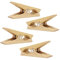 tuuli Pinzas de madera grandes pinzas de madera pinzas para la ropa de playa tumbona de playa yate cochecito accesorios de lavandería - 2