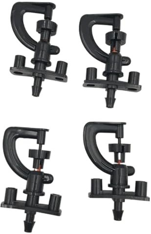 10 stücke Sprayer Wasser Control 360 Grad Rotary Micro Garten Sprayer G Form Nebel Sprinkler Garten Baum Landwirtschaft Bewässerung