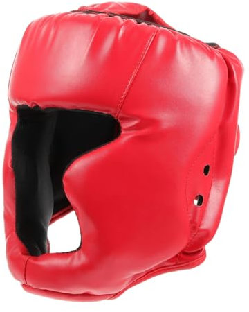 MUSISALY Kopfbedeckung Für Junge Mädchen Und Jugendliche Boxen Und Karate Helm Leder Und Polsterung Stoßfest Und Langlebig Passend Für Wrestling Und Kampfsportarten
