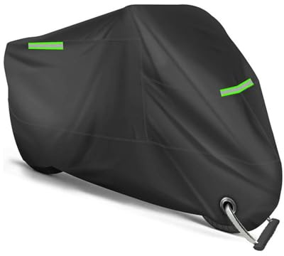 KSDJSNA Motorrad Abdeckplane für Harley Davidson Softail Fat Boy 1990-2024, Wasserdicht und Staubdicht Outdoor Motorradabdeckung, Atmungsaktiv Regenschutz Motorradschutzhülle Reißfest