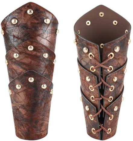 Historische Armmanschette, geprägter Armstulpen, mittelalterliche Armschiene, Maskeraden, Kostüm, Armband für Erwachsene, Cosplay-Party