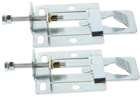 Veemoon 2Pcs Adjustable Range Hood Lifting Bracket Heavy Duty Metal Hanger for Kitchen Installation Versatile Easy to Install Compatible with Various Range Hood Models