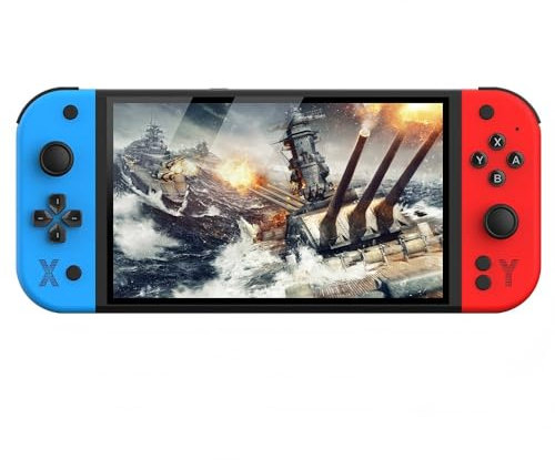 JOYARCH G90 Portatile Handheld Game Console, 7 Pollice 1024* 600 HD Schermo Retro Arcade Game Console, 64G Home Handheld Nostalgico Giochi Giocatore Costruito in Linux 5.1 RetroArch System
