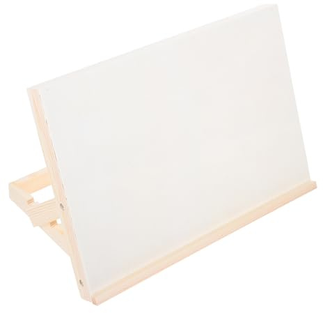 iplusmile Chevalet de Table Bois Réglable Support pour Peinture à Huile Croquis et Aquarelle Pliable et Stable