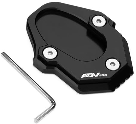 Motocicleta Extensor Pata Cabra para Ho&n&da ADV350 ADV 350 2021-2024 2025 2026 Accesorios Motocicleta CNC Soporte Lateral Placa Ampliación