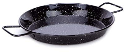 Garcima - Padella per la Paella valenciana, smaltata, 38 cm