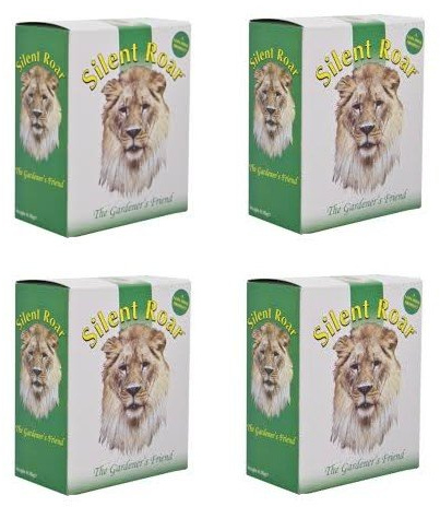 Non Toxic Silent Roar Nitrogenous Garden Fertiliser & Cat Repellant Pellets (4)
