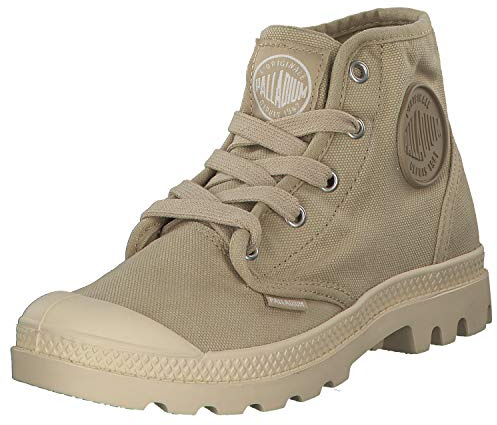 Palladium Femme Pampa Hi Sneaker Boots, Beige, 39.5 EU