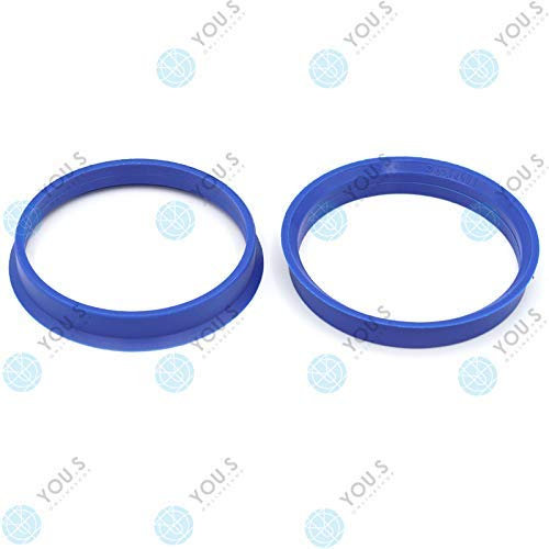 YOU.S ZENTRIERRING Lila bzw. Blau für ALUFELGEN 65,1 x 60,1 mm (2 Stück) - P10