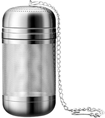 Cabilock Edelstahl Gewürzkorb Für Teefilter Und Gewürze Wiederverwendbarer Teeball Filter Für Bequemes Kochen Praktischer Dämpfkorb Mit Anti-drop-haken Für Suppen Und Eintöpfe