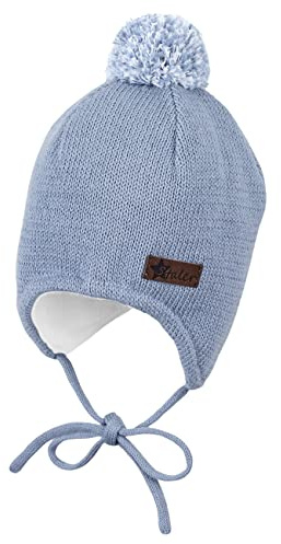 Sterntaler Unisex Kinder Ocs Strickmütze, Blau, 49