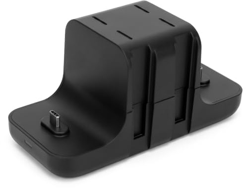 Docking Station 6 in 1 per Supporto per Caricabatterie Portatile con Indicatore di Carica a LED per 4 Joy Grip e 2 Pro Grip