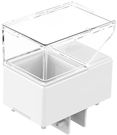 MagiDeal Auto Food Feeding Fully Automatic Feeder Pond Vacation Timer Feeder for Tank Tank Feeder for Everyday Outdoor, 500ml