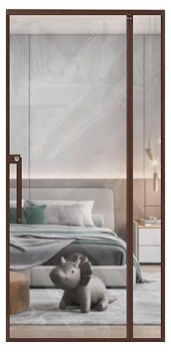 Fliegengitter balkontür magnet, Fliegenvorhang Balkontür Magnet fliegengitter tür Fliegengitter Terrassentür Ohne Bohren, Moskitonetz Tür, Fliegenschutz Türen, Insektenschutz Balkon Tür (Color : Righ