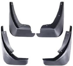 HANXIAO Schmutzfänger Für F&ord Für Fiesta 7 Mk7 Schrägheck 2009-2017 Autozubehör Schmutzfänger Spritzschutz Klappe Vorne Hinten Räder Kotflügel Car Schlamm Fender