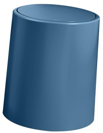 Cabilock Cubos De Basura Modernos Contenedor Doble Con Tapa Basura Multi-funcional Para Cocina y Oficina Diseño Elegante y Resistente Grande Azul