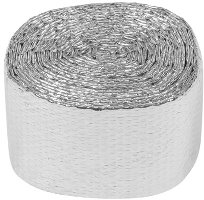 Gatuida 1 Roll Multi Purpose Reflective Insulation Roll for Greenhouse Energy Saving Bubble Foil Thermal Barrier Easy Installation Reduces Heating Cooling Stress for Walls Roofs Floors