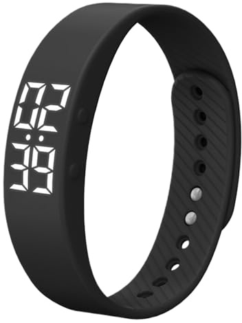 Pavaltrato Di Allarme Vibrazione Bracciale Intelligente, Abbigliamento Comodo, 12,5-18,5 Cm, Tracker Di Fitness Per Attività Del Polso Intelligente, Monitoraggio 'orologio Impermeabile, Facile Da