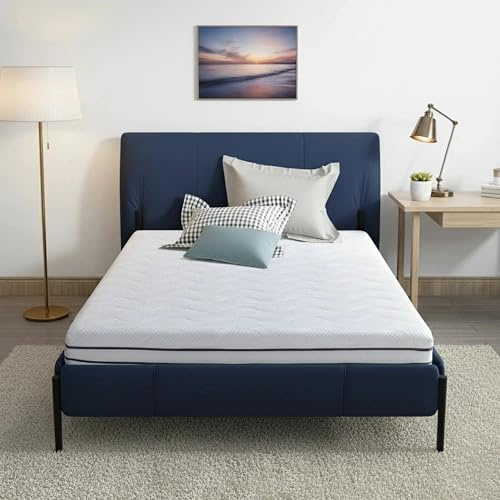 Essence Sleep Matratze 140x200 cm 2 in 1 Duo 7-Zonen Kaltschaummatratze mit Gel Memory Foam Härtegrad H2 und H3, Öko-Tex Zertifiziert, Höhe 18cm, Bezug abnehmbar & waschbar - Lieferung per Paket