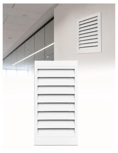 Griglia aerazione rettangolare per locale tecnico con lamelle orizzontali(700x200 mm)