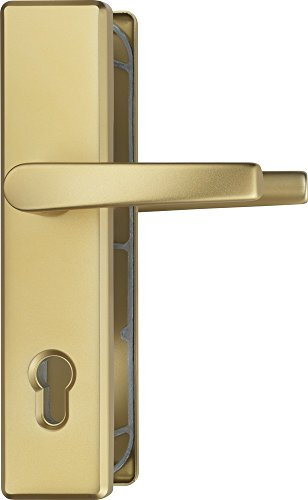 ABUS Tür-Schutzbeschlag HLS214 F3 mit beidseitigem Drücker, 08303