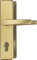 ABUS Tür-Schutzbeschlag HLS214 F3 mit beidseitigem Drücker, 08303