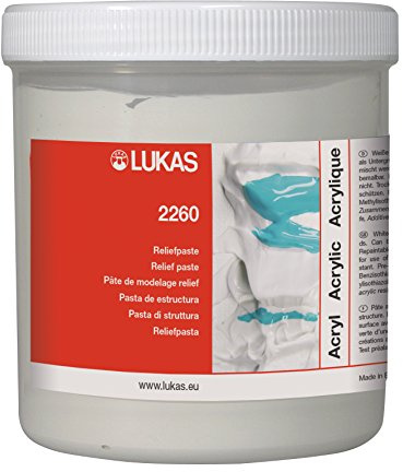 LUKAS Malmittel - Reliefpaste in 250 ml, K22600250