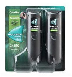 Nicorette Quickmist 2x150ml {Pack Of 3}