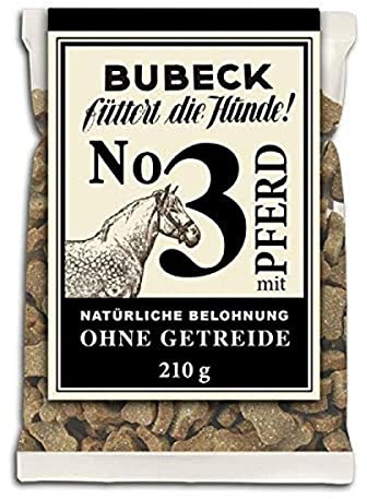 BUBECK Dog Treats Grain Free The Ideal Training Treat (Horse)